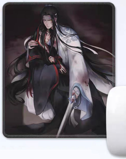 Wei Wuxian and Lan Wangji battlefield mousepad