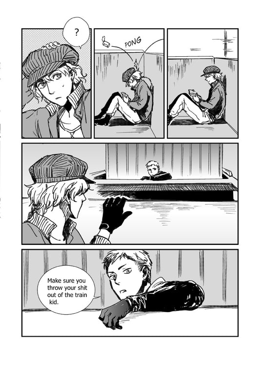 Train Boys: Adventure&Yaoi Manga of riding freight trains (Paperback)