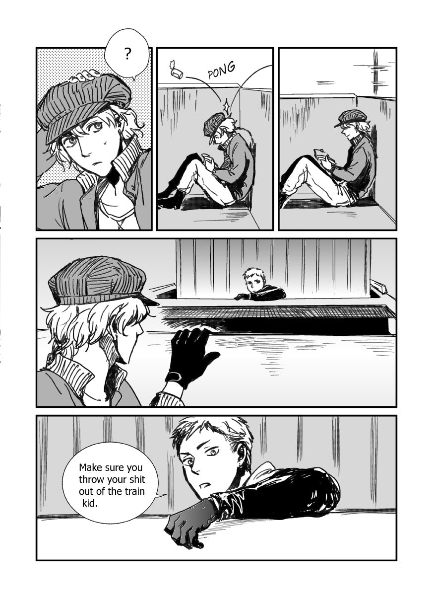 Train Boys: Adventure&Yaoi Manga of riding freight trains (Paperback)